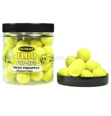 Плавающие бойлы Fun Fishing FLUO Fresh Pineapple (Ananas Frais) Jaune Pop-Ups