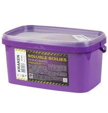 Растворимые бойлы 24мм RHINO BAITS Kraken 24mm 2kg Кальмар