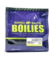 Тонущие насадочные бойлы 14мм Rhino Baits Champion 14mm 0.5kg Мотыль Фрукты