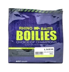 Тонущие насадочные бойлы 14мм Rhino Baits Liver 14mm 0.5kg Печень