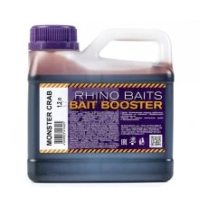 Ликвид Rhino Baits Biat Booster Monster Crab монстер краб 1.2 литра