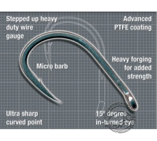 Крючки карповые Korda Wide Gape X