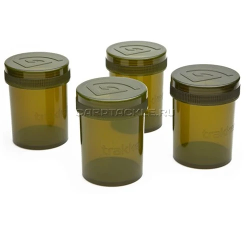 Банки для насадок и дипов 4шт Trakker Glug Pots